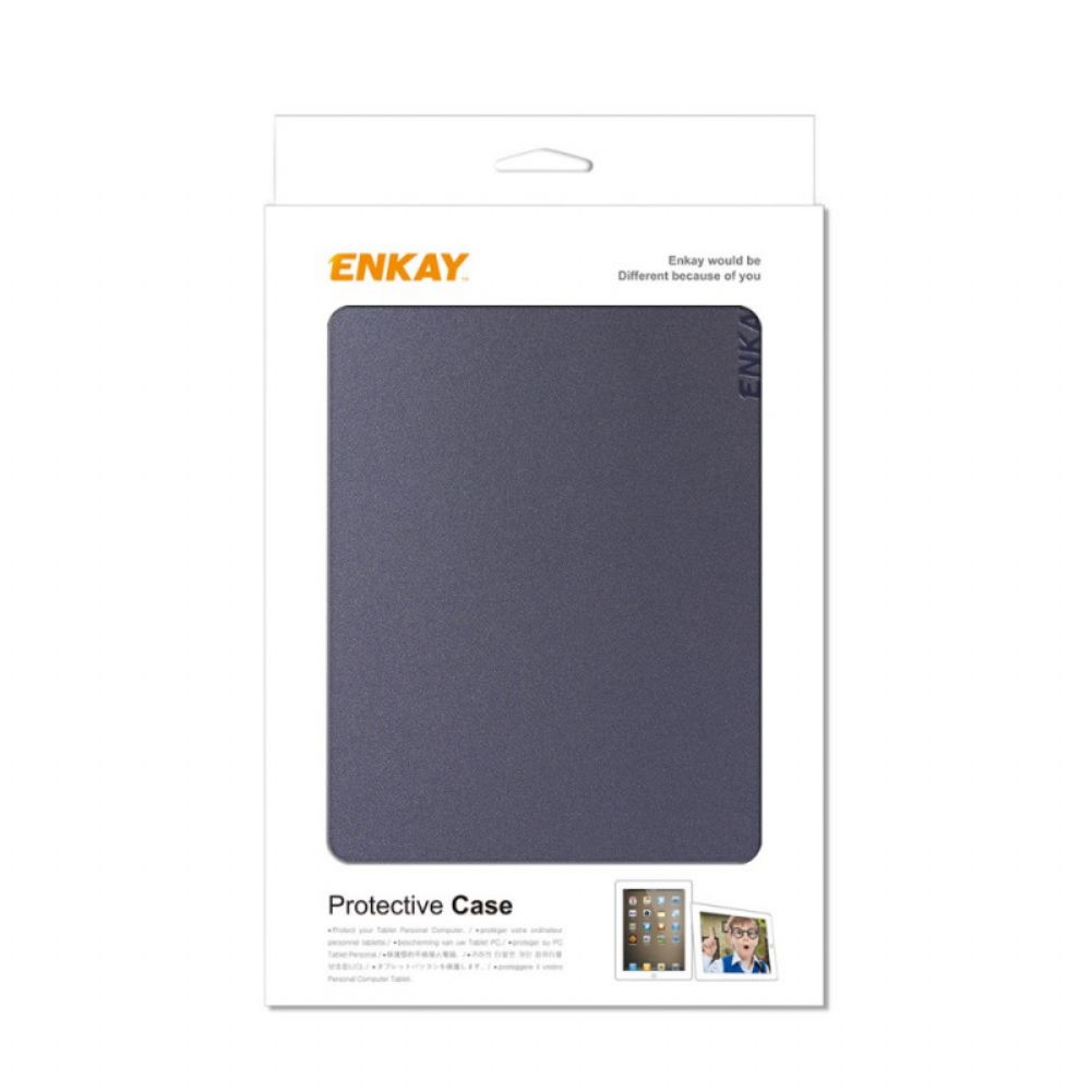 Cover voor iPad Mini 6 (2021) Enkay Zakelijk Kunstleer