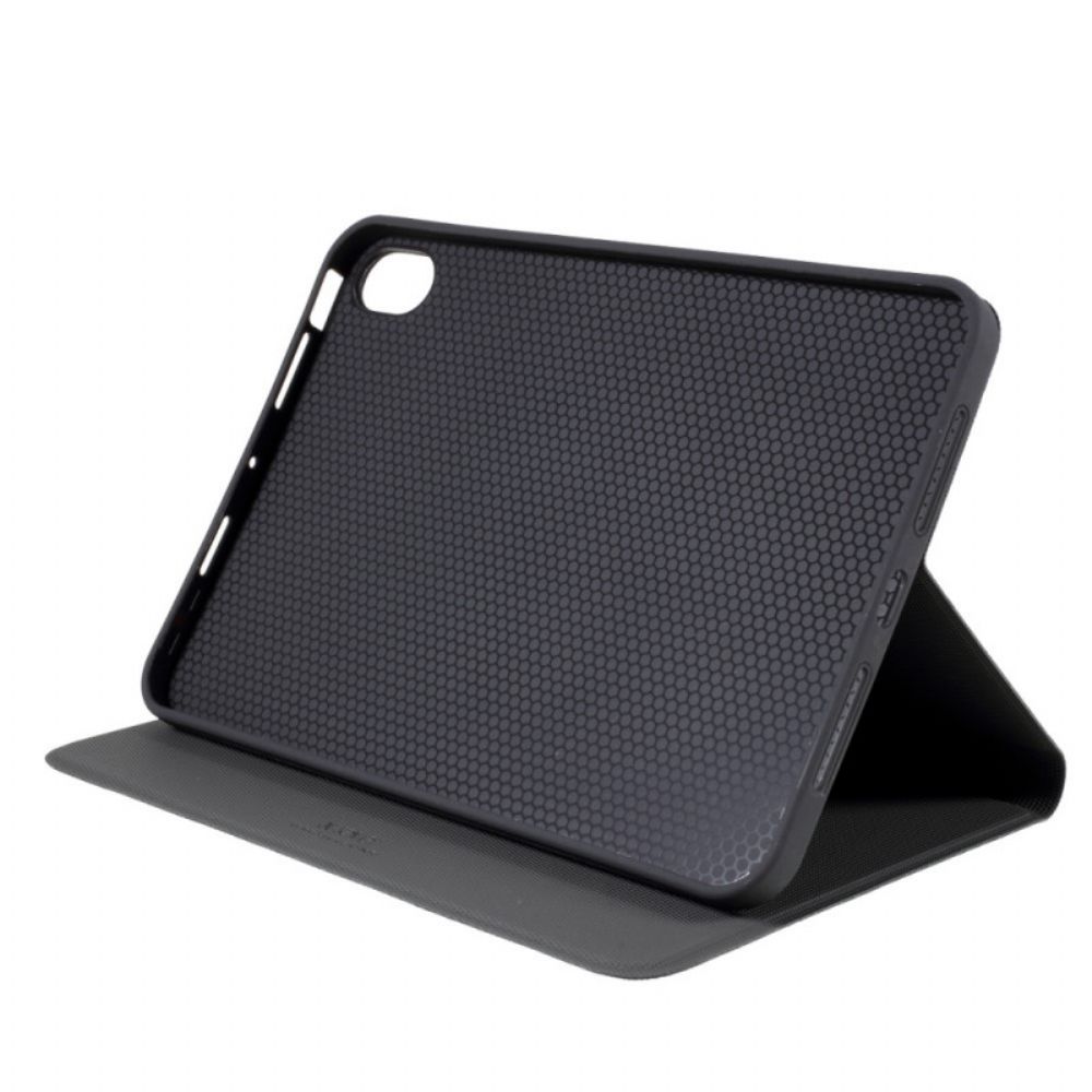 Cover voor iPad Mini 6 (2021) Lederen Effect X-level