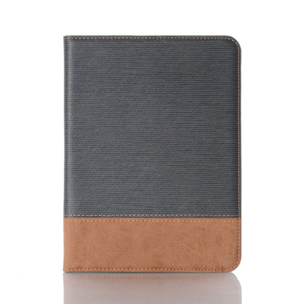 Cover voor iPad Mini 6 (2021) Tweekleurig Getextureerd