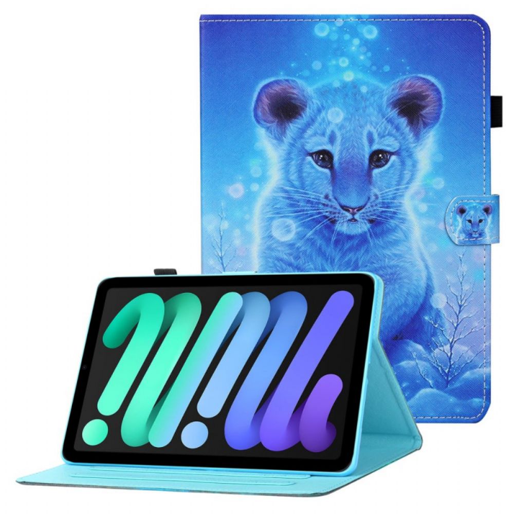 Flip Case voor iPad Mini 6 (2021) Baby Tijger