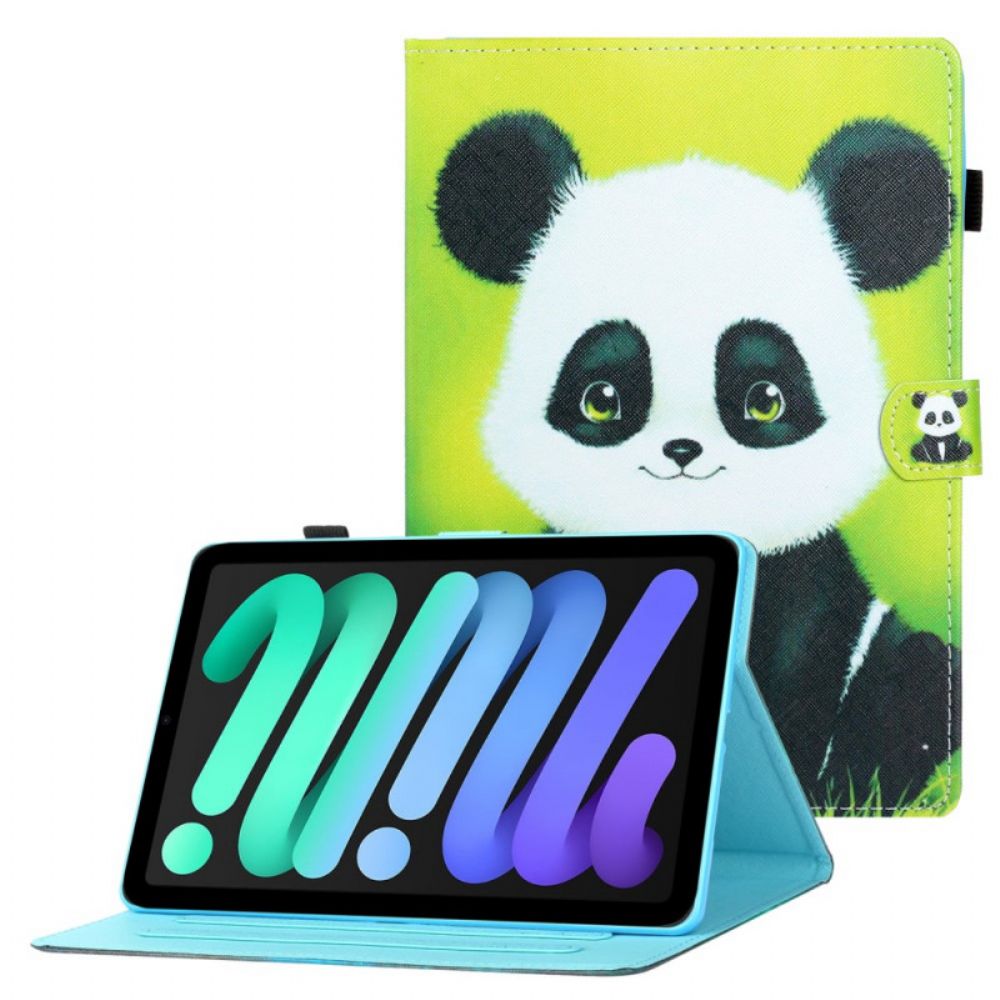 Flip Case voor iPad Mini 6 (2021) Gelukkige Panda