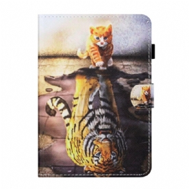 Flip Case voor iPad Mini 6 (2021) Kittenkunst