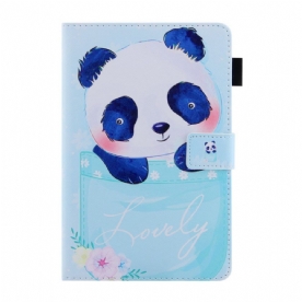 Flip Case voor iPad Mini 6 (2021) Mooie Panda