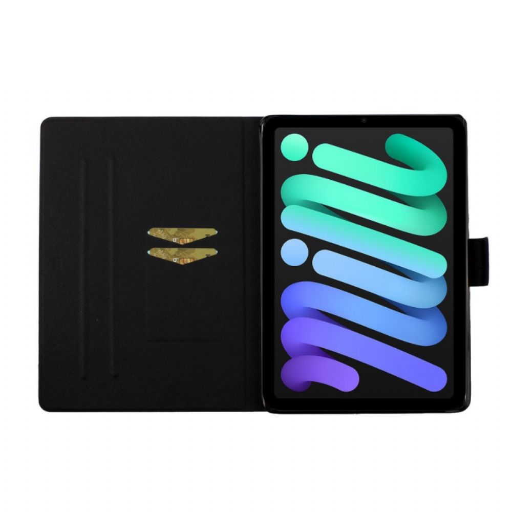 Flip Case voor iPad Mini 6 (2021) Zonnebloemolifanten