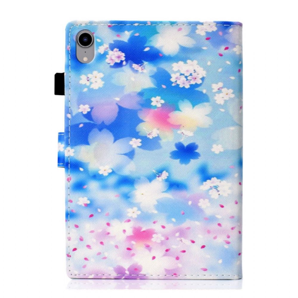 Folio-hoesje voor iPad Mini 6 (2021) Aquarel Bloemen