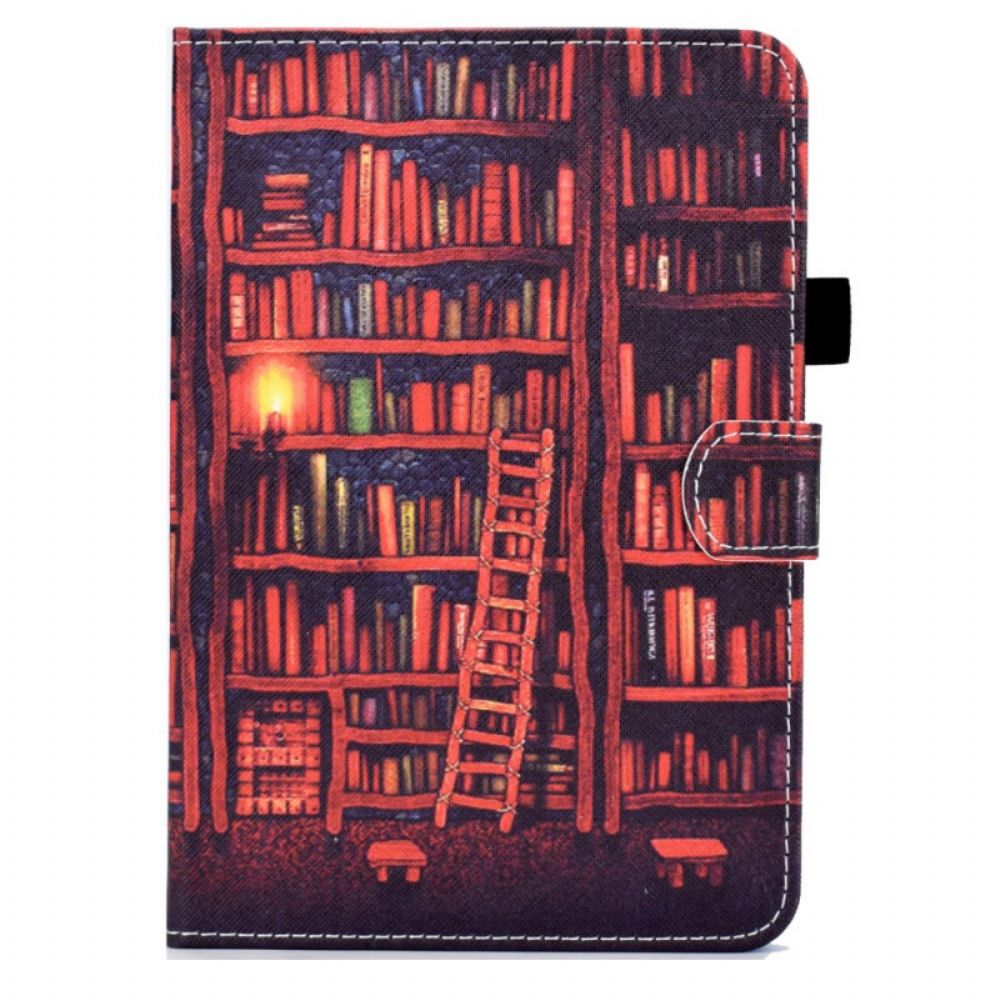 Folio-hoesje voor iPad Mini 6 (2021) Bibliotheek