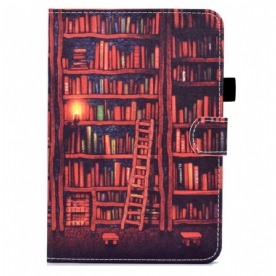 Folio-hoesje voor iPad Mini 6 (2021) Bibliotheek