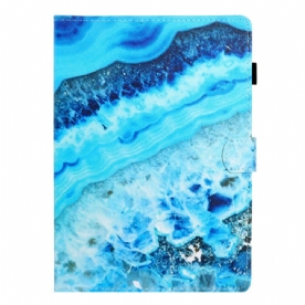 Folio-hoesje voor iPad Mini 6 (2021) Blauwe Steen