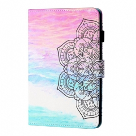 Folio-hoesje voor iPad Mini 6 (2021) Grafische Mandala