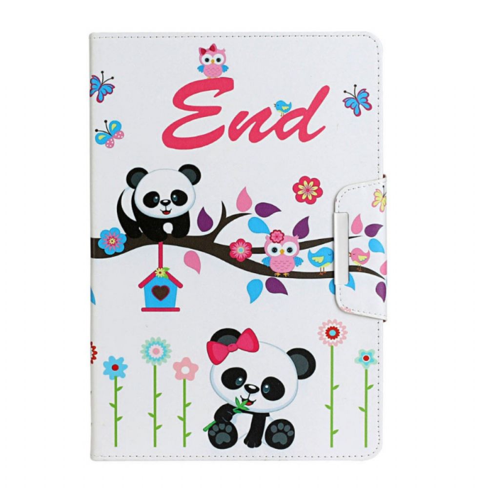 Folio-hoesje voor iPad Mini 6 (2021) Panda Einde