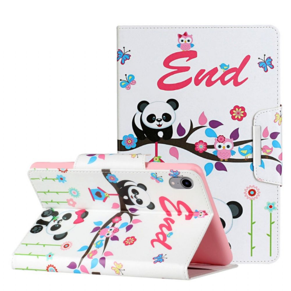 Folio-hoesje voor iPad Mini 6 (2021) Panda Einde