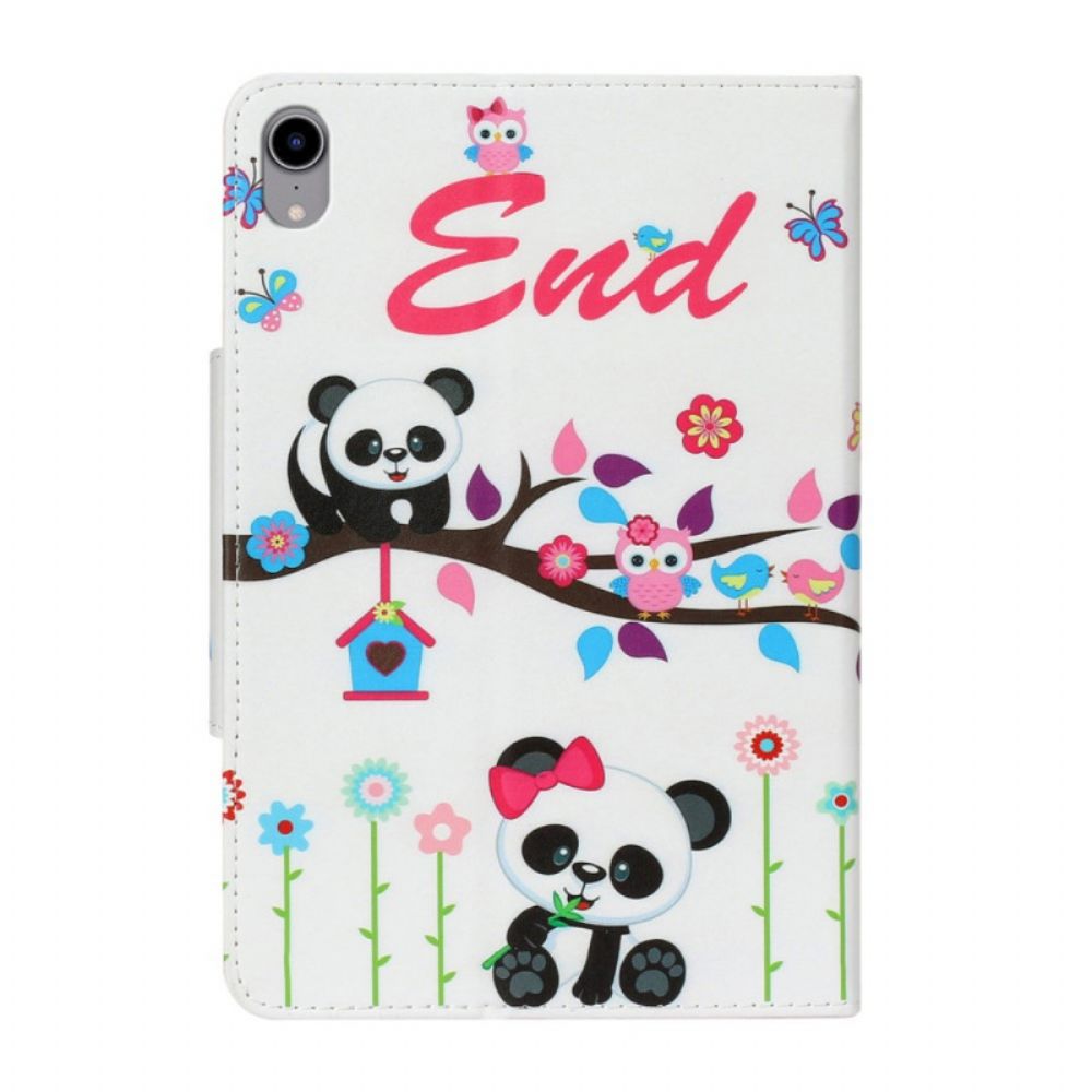 Folio-hoesje voor iPad Mini 6 (2021) Panda Einde