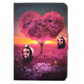 Folio-hoesje voor iPad Mini 6 (2021) Panda Hart