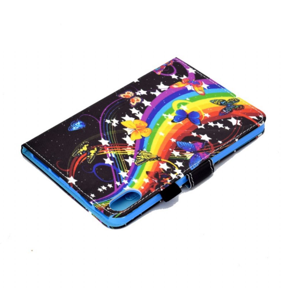 Folio-hoesje voor iPad Mini 6 (2021) Regenboogvlinders