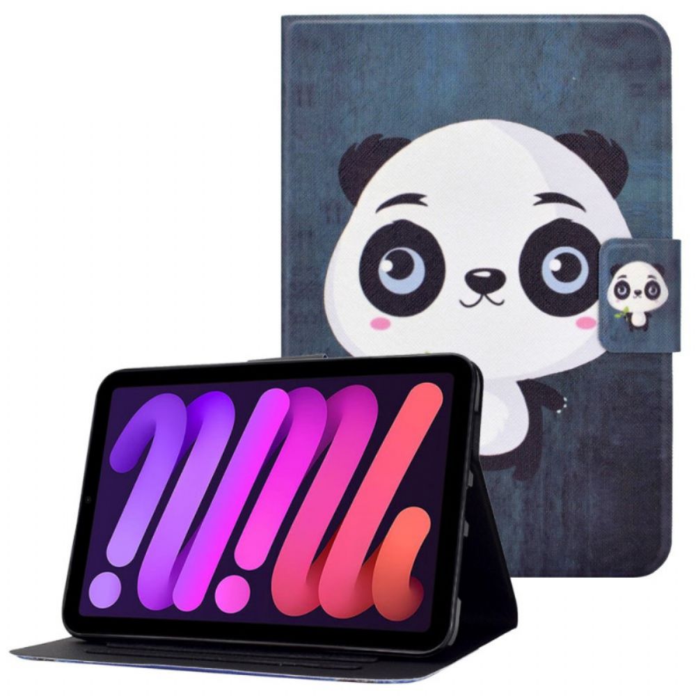 Folio-hoesje voor iPad Mini 6 (2021) Schattige Panda