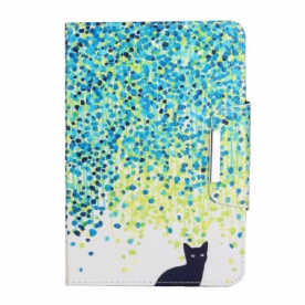 Folio-hoesje voor iPad Mini 6 (2021) Zwarte Kat