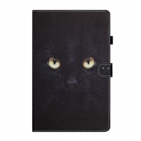 Folio-hoesje voor iPad Mini 6 (2021) Zwarte Kattenogen