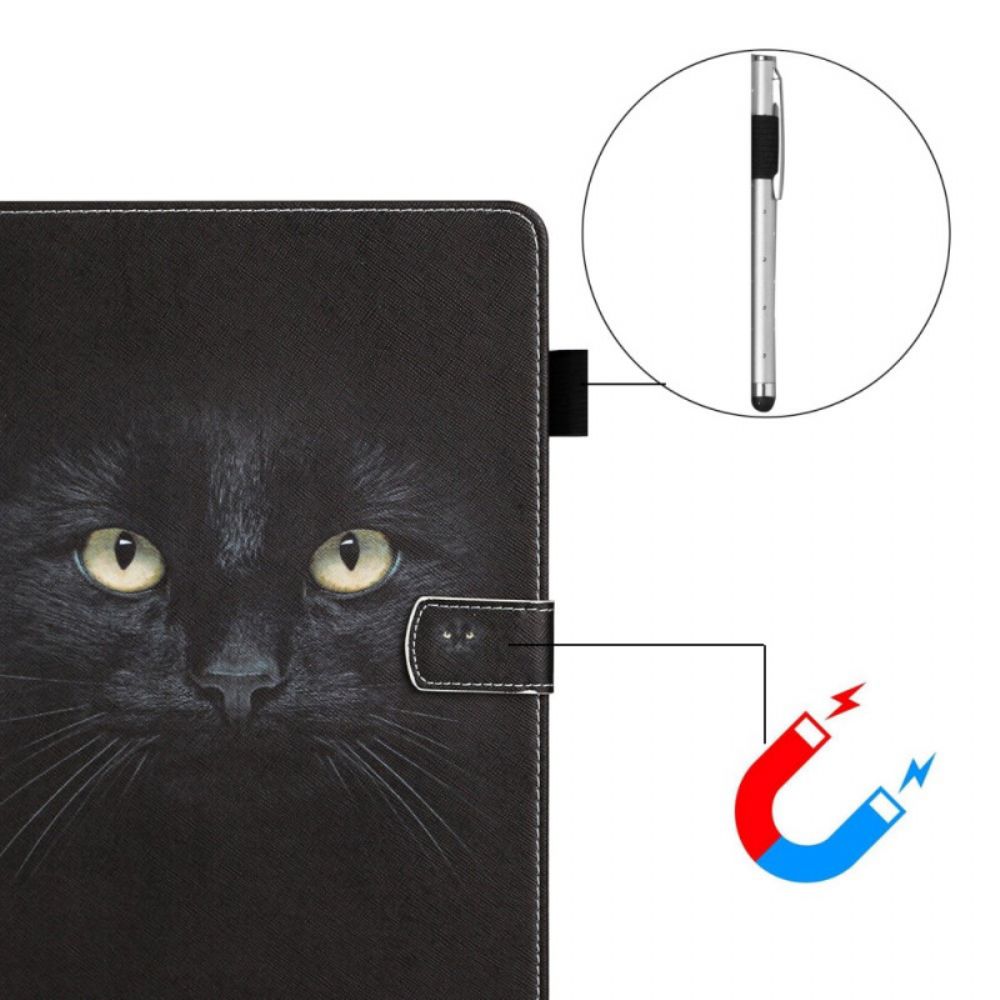 Folio-hoesje voor iPad Mini 6 (2021) Zwarte Kattenogen