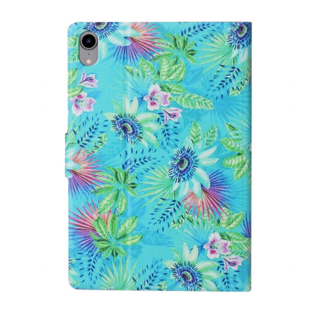 Leren Hoesje voor iPad Mini 6 (2021) Bloemen Universum