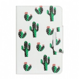 Leren Hoesje voor iPad Mini 6 (2021) Cactus