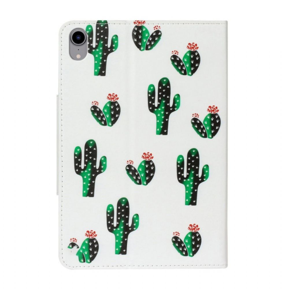 Leren Hoesje voor iPad Mini 6 (2021) Cactus