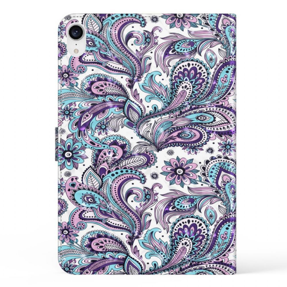 Leren Hoesje voor iPad Mini 6 (2021) Paisley-patroon Met Lichte Vlek