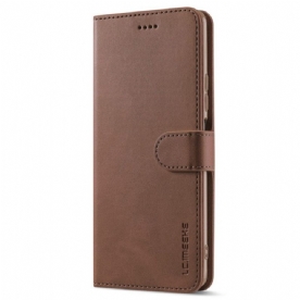 Folio-hoesje voor Xiaomi Redmi Note 11 Pro / 11 Pro 5G Lc.imeeke Ledereffect