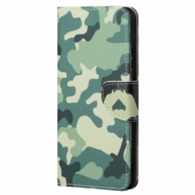 Folio-hoesje voor Xiaomi Redmi Note 11 Pro / 11 Pro 5G Militaire Camouflage