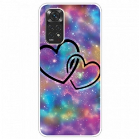 Hoesje voor Xiaomi Redmi Note 11 Pro / 11 Pro 5G Geketende Harten