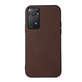 Hoesje voor Xiaomi Redmi Note 11 Pro / 11 Pro 5G Koolstofvezel