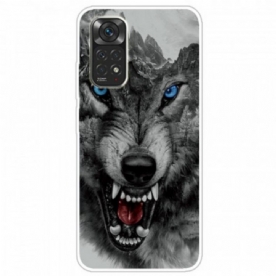 Hoesje voor Xiaomi Redmi Note 11 Pro / 11 Pro 5G Woeste Wolf