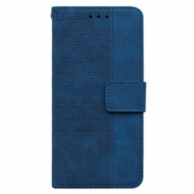 Leren Hoesje voor Xiaomi Redmi Note 11 Pro / 11 Pro 5G Met Ketting Patroon Met Bandjes