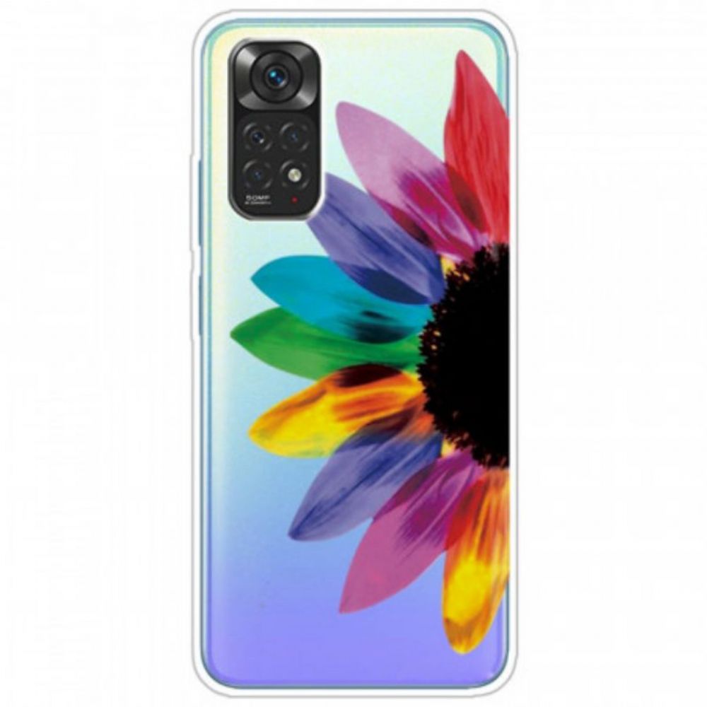 Telefoonhoesje voor Xiaomi Redmi Note 11 Pro / 11 Pro 5G Gekleurde Bloemblaadjes