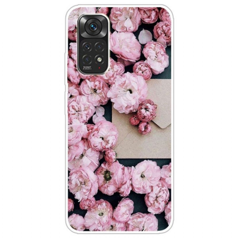 Telefoonhoesje voor Xiaomi Redmi Note 11 Pro / 11 Pro 5G Intense Bloemen