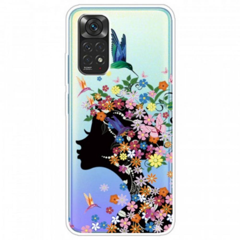 Telefoonhoesje voor Xiaomi Redmi Note 11 Pro / 11 Pro 5G Mooi Bloemhoofd