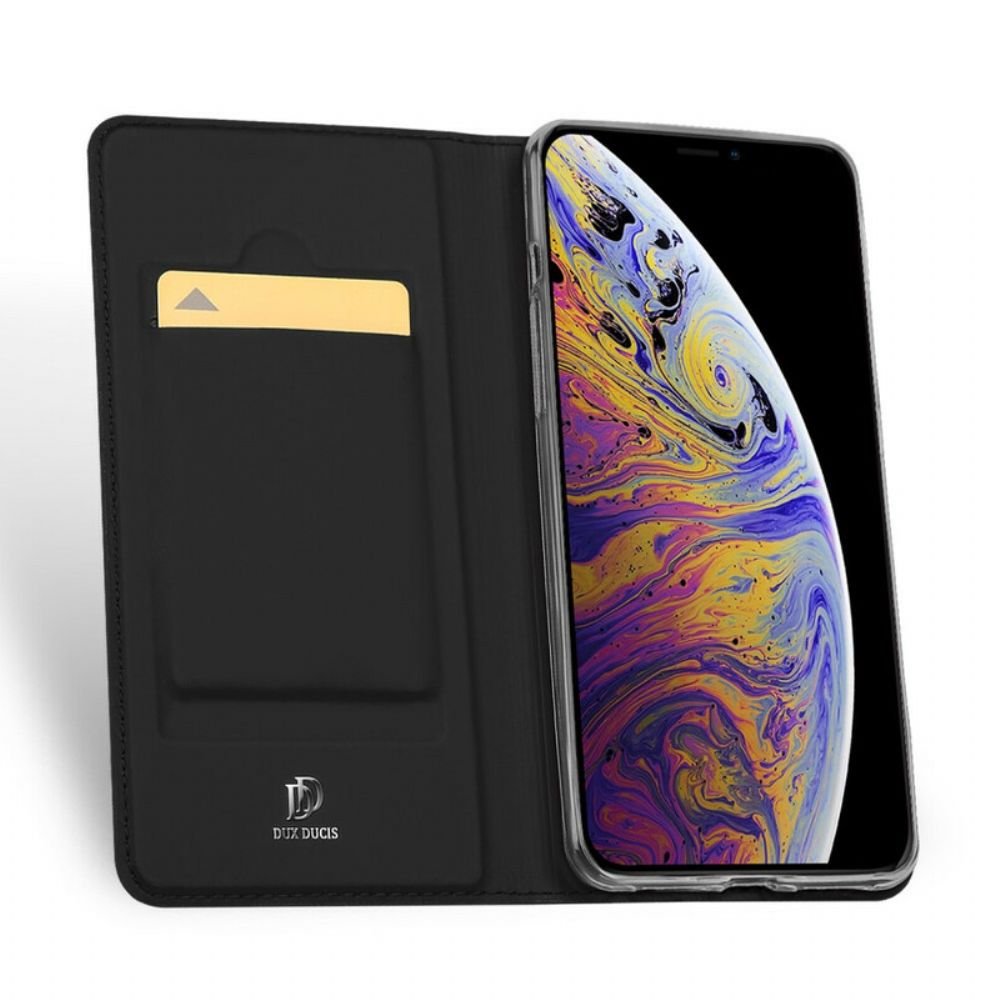 Bescherming Hoesje voor iPhone 11 Folio-hoesje Dux Ducis Pro Series-skin