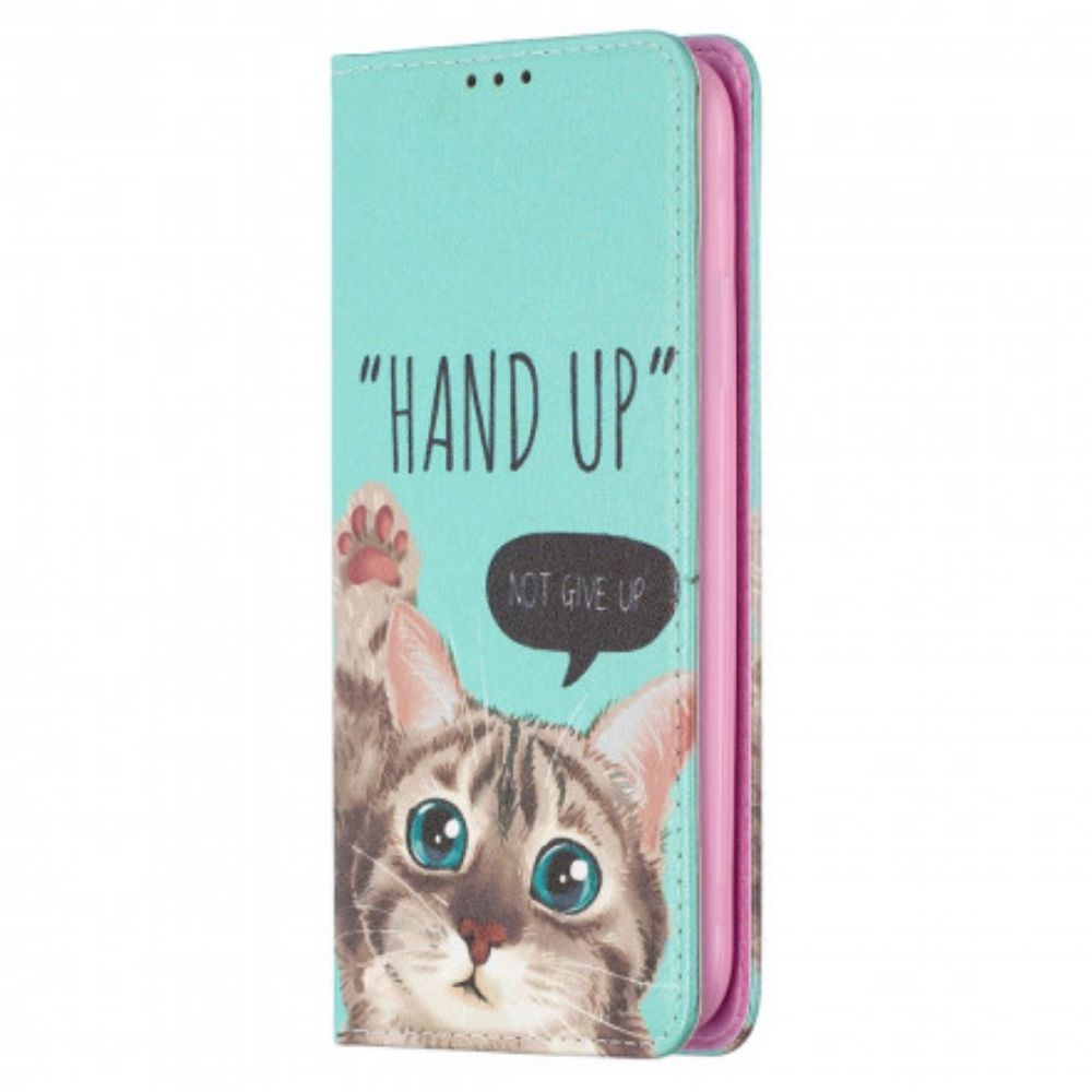 Bescherming Hoesje voor iPhone 11 Folio-hoesje Hand Omhoog