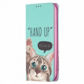 Bescherming Hoesje voor iPhone 11 Folio-hoesje Hand Omhoog