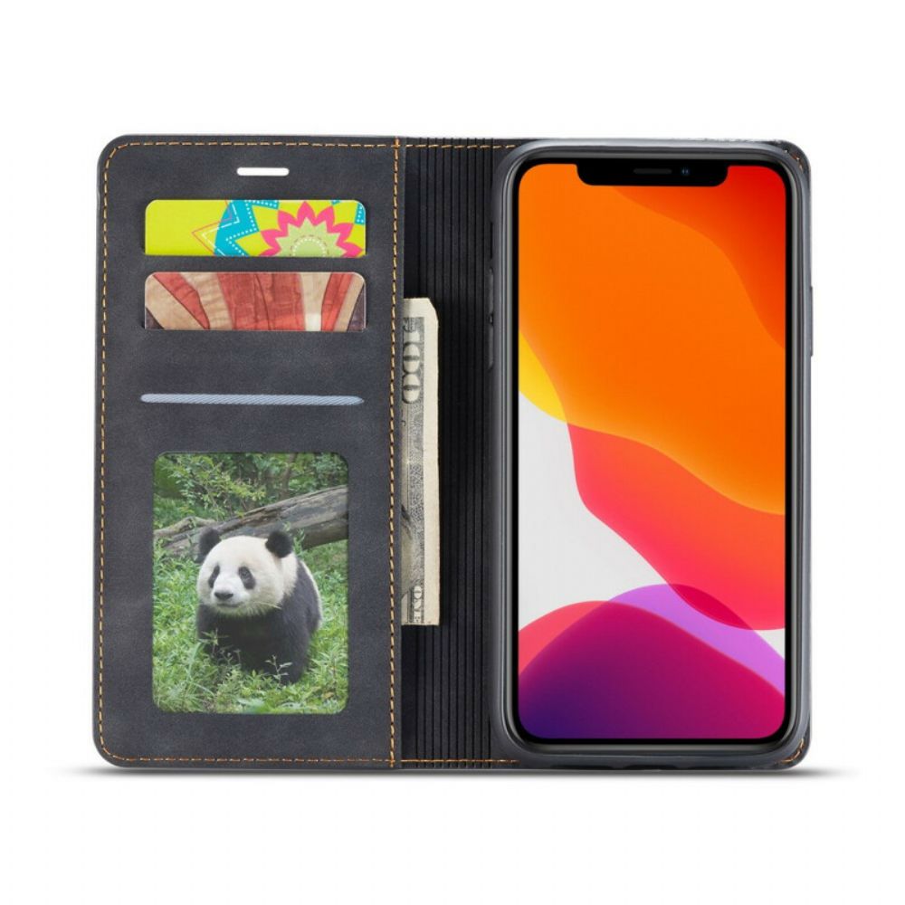 Bescherming Hoesje voor iPhone 11 Folio-hoesje Lederen Effect Forwenw