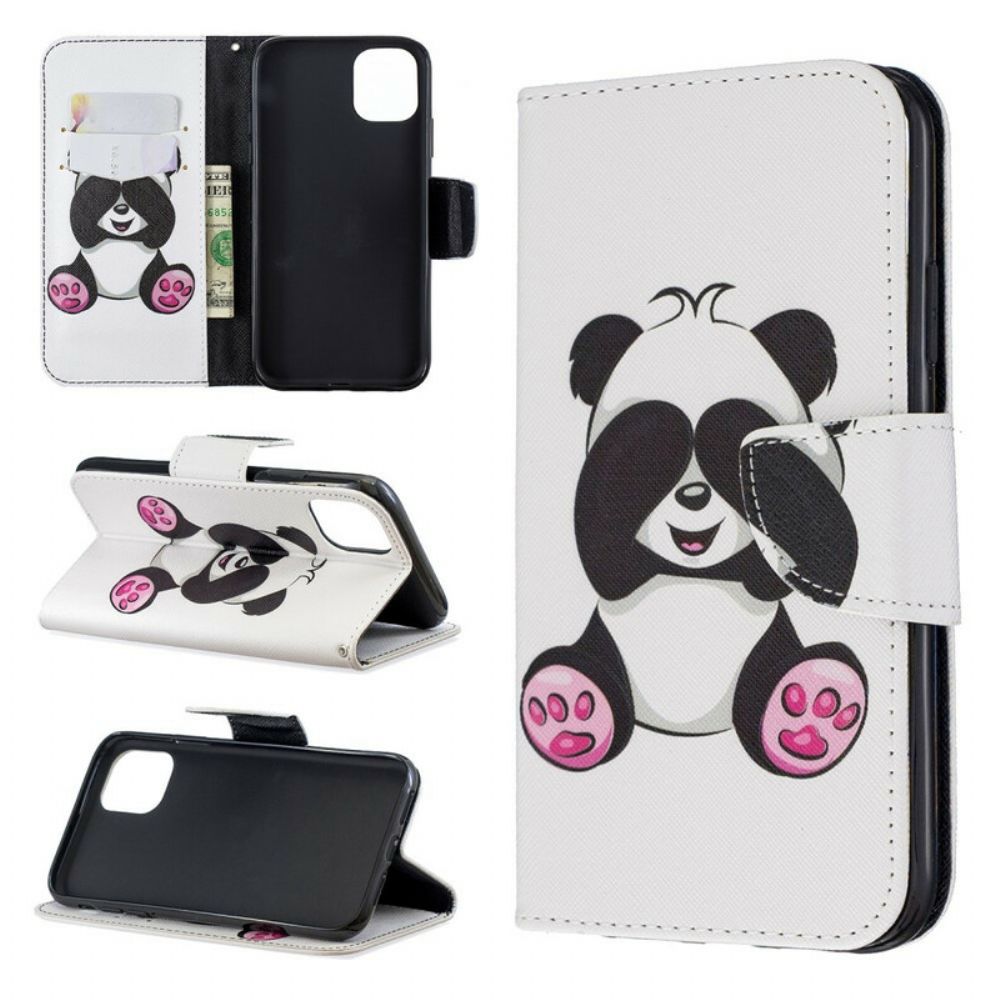 Flip Case voor iPhone 11 Pandaplezier