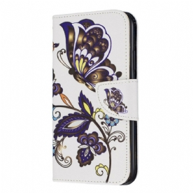 Folio-hoesje voor iPhone 11 Tatoo Vlinders