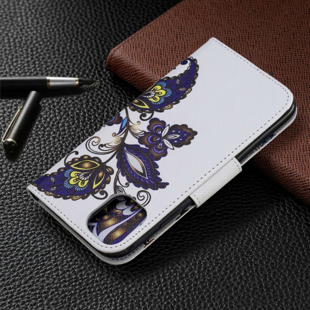 Folio-hoesje voor iPhone 11 Tatoo Vlinders