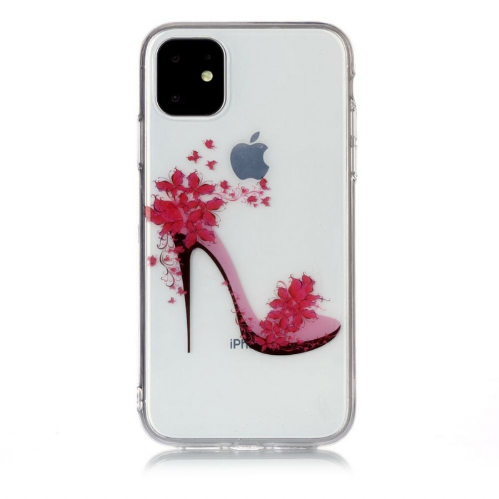 Hoesje voor iPhone 11 Bloemenpomp