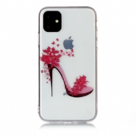 Hoesje voor iPhone 11 Bloemenpomp