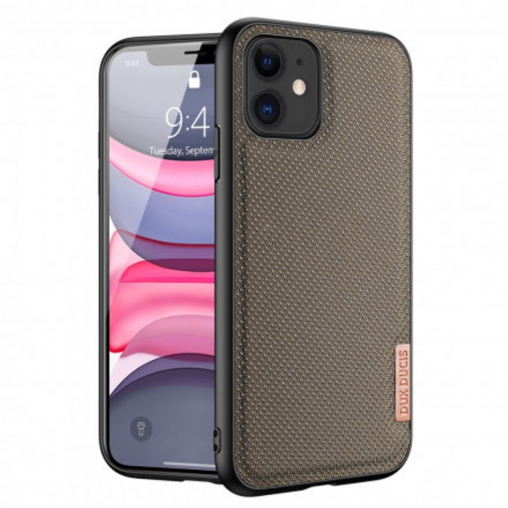 Hoesje voor iPhone 11 Dux Ducis Fino-serie