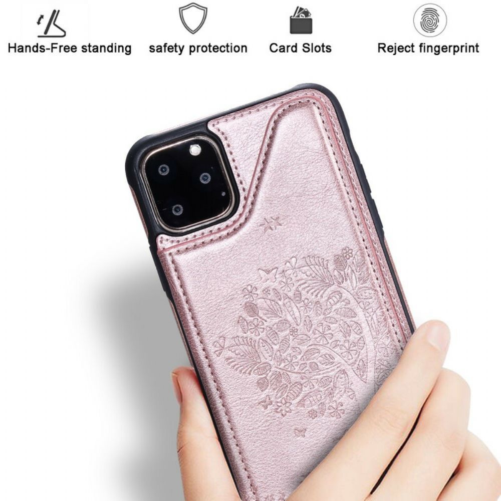 Hoesje voor iPhone 11 Kattenafdruk Multifunctioneel