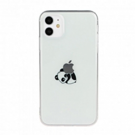 Hoesje voor iPhone 11 Panda Logo Spellen