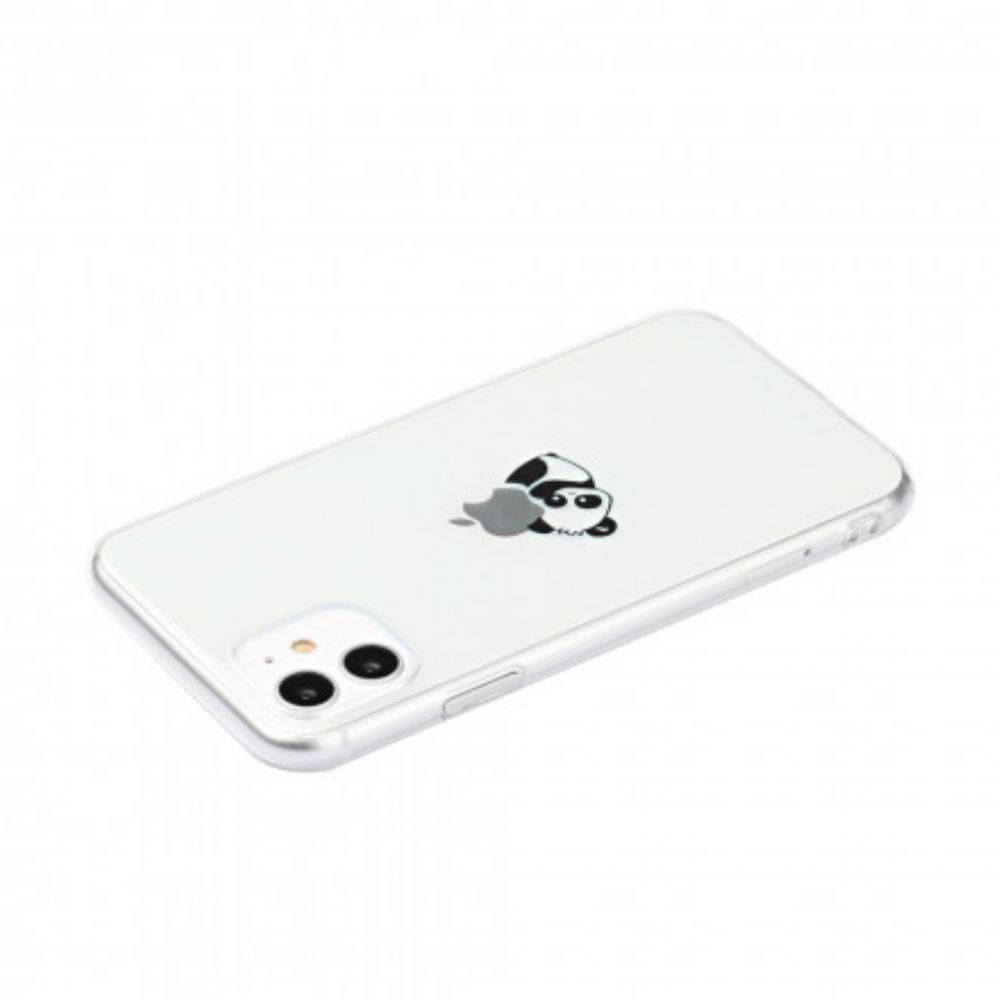 Hoesje voor iPhone 11 Panda Logo Spellen