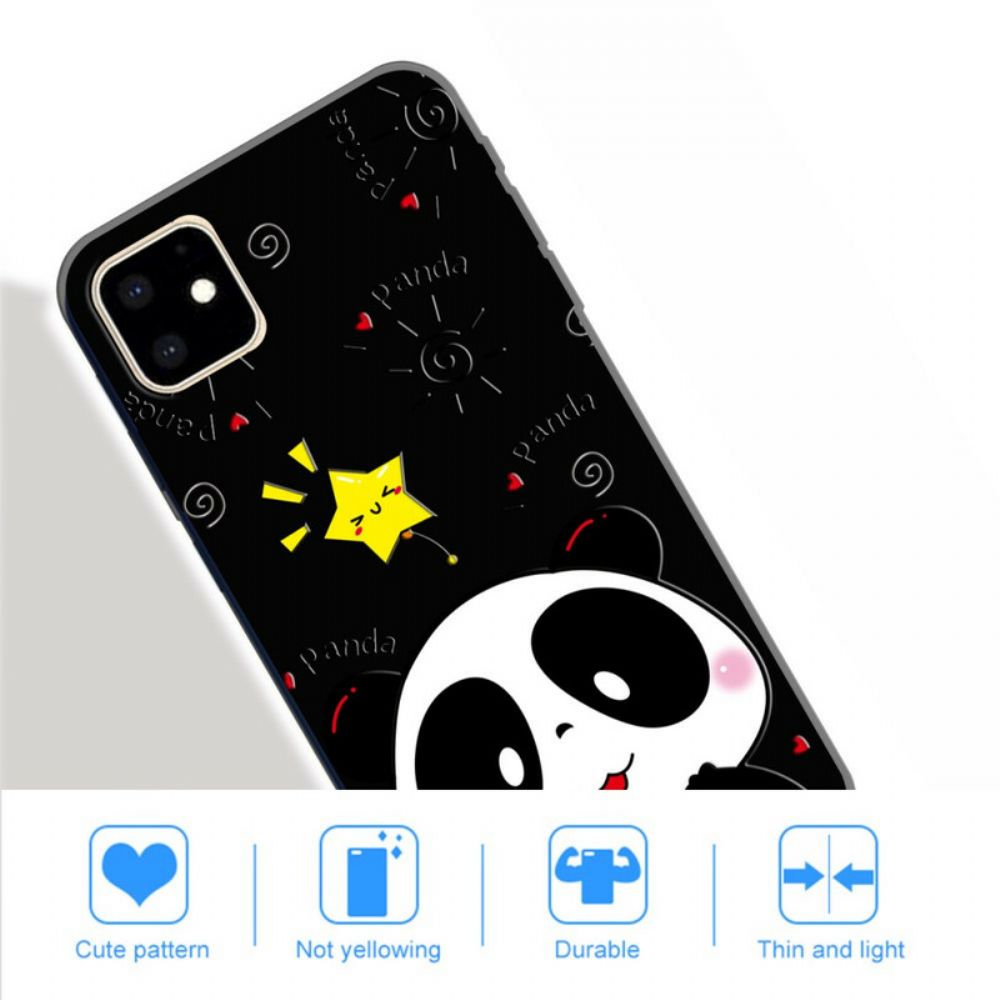 Hoesje voor iPhone 11 Pandaster