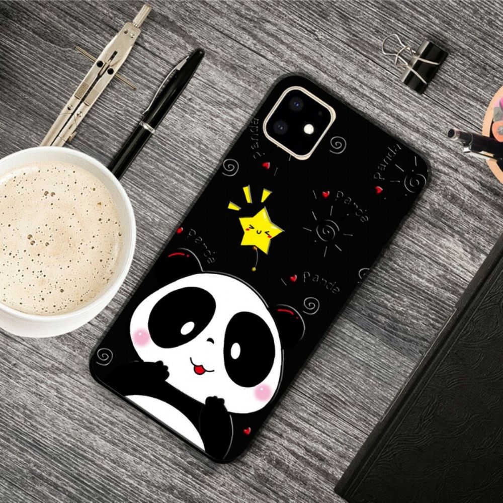 Hoesje voor iPhone 11 Pandaster